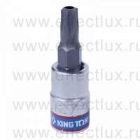 203727 Торцевая головка 1/4" с отвёрточной вставкой для винтов с внутренним TORX® профилем с отверстием, T27H, L = 37 мм.