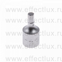 201504MX Торцевая головка 1/4" с отвёрточной вставкой для винтов с внутренним шестигранником Hex, 4 мм., L = 25 мм.