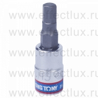 203505 Торцевая головка 1/4" с отвёрточной вставкой для винтов с внутренним шестигранником Hex, 5 мм., L = 37 мм.