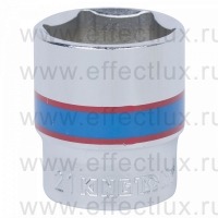 333521M Головка торцевая стандартная шестигранная 3/8", 21 мм.