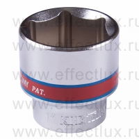 333532S Головка торцевая стандартная шестигранная 3/8", 1", дюймовая