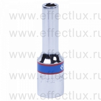 323507M Головка торцевая удлинённая шестигранная 3/8", 7 мм.