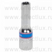 323508M Головка торцевая удлинённая шестигранная 3/8", 8 мм.