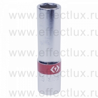 323514S Головка торцевая удлинённая шестигранная 3/8", 7/16"