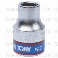 333008M Головка торцевая стандартная двенадцатигранная 3/8", 8 мм.