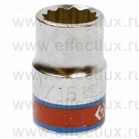 333014S Головка торцевая стандартная двенадцатигранная 3/8", 7/16", дюймовая