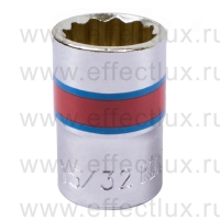 333015S Головка торцевая стандартная двенадцатигранная 3/8", 15/32", дюймовая