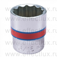 333026S Головка торцевая стандартная двенадцатигранная 3/8", 13/16", дюймовая