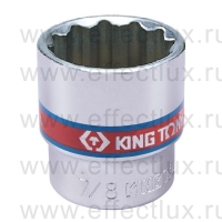 333028S Головка торцевая стандартная двенадцатигранная 3/8", 7/8", дюймовая