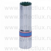 323012M Головка торцевая удлинённая двенадцатигранная 3/8", 12 мм.