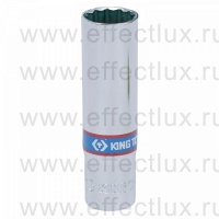 323013M Головка торцевая удлинённая двенадцатигранная 3/8", 13 мм.