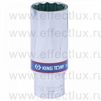 323019M Головка торцевая удлинённая двенадцатигранная 3/8", 19 мм.