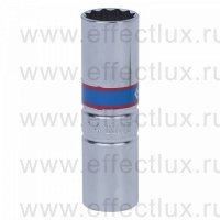 36A014 Головка свечная двенадцатигранная 3/8", 14 мм., пружинный фиксатор