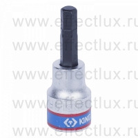 302506 Торцевая головка 3/8", с отвёрточной вставкой Hex, 6 мм., L = 50 мм.