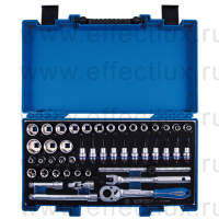 3545MRV Набор торцевых головок с принадлежностями 3/8", шестигранные, 6-24 мм., 45 предметов