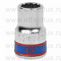 433013M Головка торцевая стандартная двенадцатигранная 1/2", 13 мм.