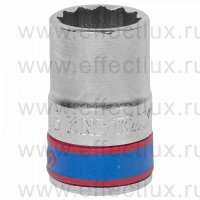 433016M Головка торцевая стандартная двенадцатигранная 1/2", 16 мм.