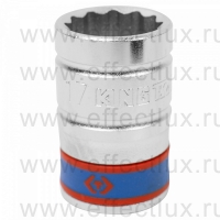 433017M Головка торцевая стандартная двенадцатигранная 1/2", 17 мм.