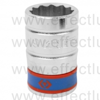 433019M Головка торцевая стандартная двенадцатигранная 1/2", 19 мм.