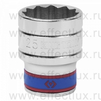 433025M Головка торцевая стандартная двенадцатигранная 1/2", 25 мм.