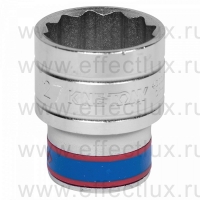 433027M Головка торцевая стандартная двенадцатигранная 1/2", 27 мм.