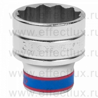 433033M Головка торцевая стандартная двенадцатигранная 1/2", 33 мм.