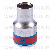 433010S Головка торцевая стандартная двенадцатигранная 1/2", дюймовая 5/16"