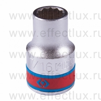 433014S Головка торцевая стандартная двенадцатигранная 1/2", дюймовая 7/16"