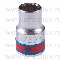 433015S Головка торцевая стандартная двенадцатигранная 1/2", дюймовая 15/32"