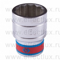 433026S Головка торцевая стандартная двенадцатигранная 1/2", дюймовая 13/16"