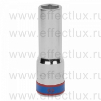 423514M Головка торцевая удлинённая шестигранная 1/2", 14 мм.