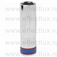 423517M Головка торцевая удлинённая шестигранная 1/2", 17 мм.