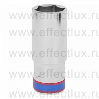 423524M Головка торцевая удлинённая шестигранная 1/2", 24 мм.