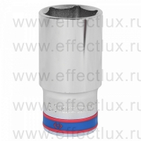 423530M Головка торцевая удлинённая шестигранная 1/2", 30 мм.