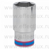 423532M Головка торцевая удлинённая шестигранная 1/2", 32 мм.