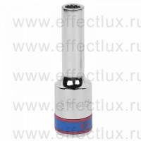 423008M Головка торцевая удлинённая двенадцатигранная 1/2", 8 мм.