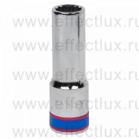 423014M Головка торцевая удлинённая двенадцатигранная 1/2", 14 мм.