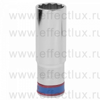 423019M Головка торцевая удлинённая двенадцатигранная 1/2", 19 мм.