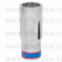 423023M Головка торцевая удлинённая двенадцатигранная 1/2", 23 мм.