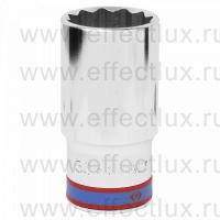 423030M Головка торцевая удлинённая двенадцатигранная 1/2", 30 мм.