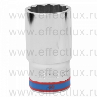 423033M Головка торцевая удлинённая двенадцатигранная 1/2", 33 мм.