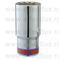 423036S Головка торцевая удлинённая двенадцатигранная 1/2", дюймовая 1.1/8"