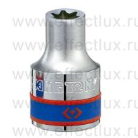 437508M Головка торцевая TORX® Е-стандарт 1/2", E08, L = 37 мм.