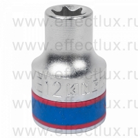 437512M Головка торцевая TORX® Е-стандарт 1/2", E12, L = 37 мм.