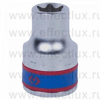 437514M Головка торцевая TORX® Е-стандарт 1/2", E14, L = 37 мм.