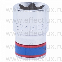 437524M Головка торцевая TORX® Е-стандарт 1/2", E24, L = 39 мм.