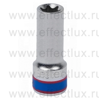 427516M Головка торцевая TORX Е-стандарт 1/2", E16, L = 77 мм.