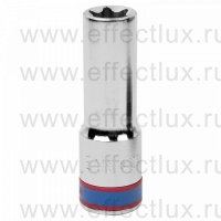 427518M Головка торцевая TORX Е-стандарт 1/2", E18, L = 77 мм.