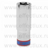 427524M Головка торцевая TORX Е-стандарт 1/2", E24, L = 77 мм.