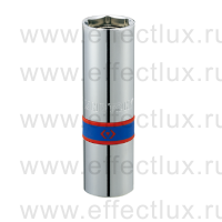 466516 Головка свечная торцевая шестигранная 1/2", 16 мм., магнитный фиксатор